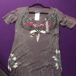 Brand new with tags Sinful Shirt. Large